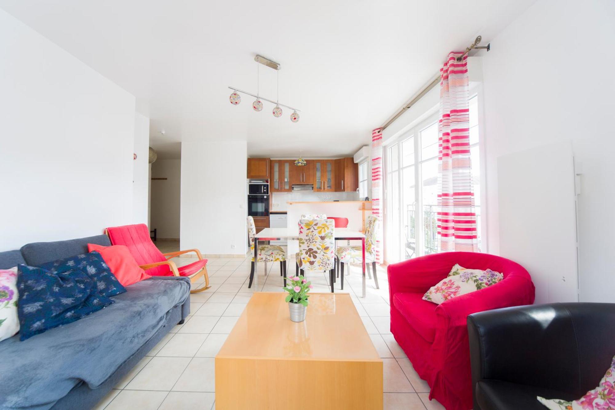 Ferienwohnung F3 - Proche De Disney - Bussy-Saint-Georges Exterior foto